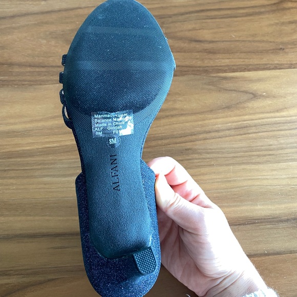 Sparkly Navy Heels - Picture 5 of 5